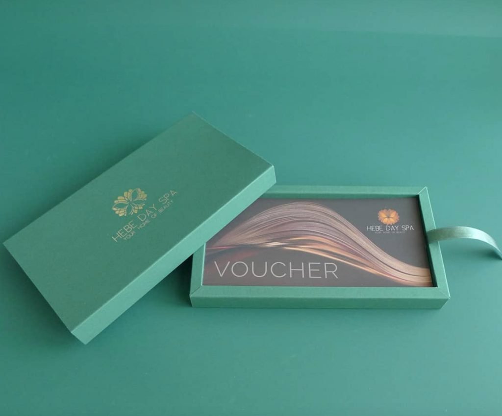 voucher presentation box