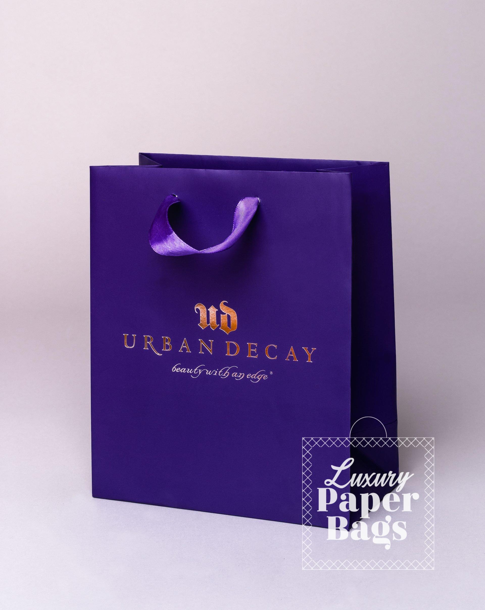 Ribbon Handle Laminated Paper Bag