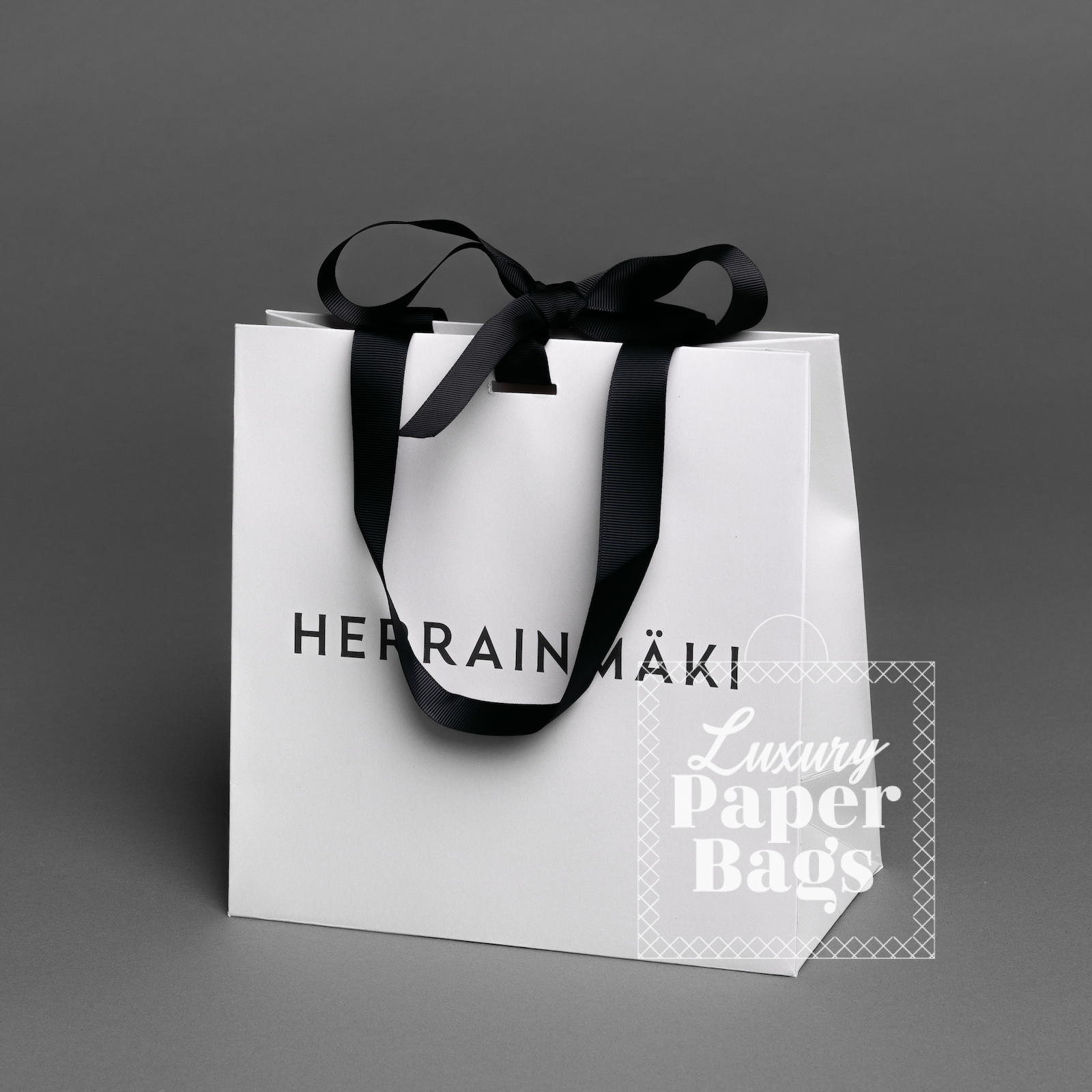 Luxury Unlaminated Paper Carrier Bags