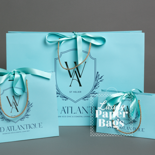 Luxury Unlaminated Paper Bags | Luxury Paper Bags